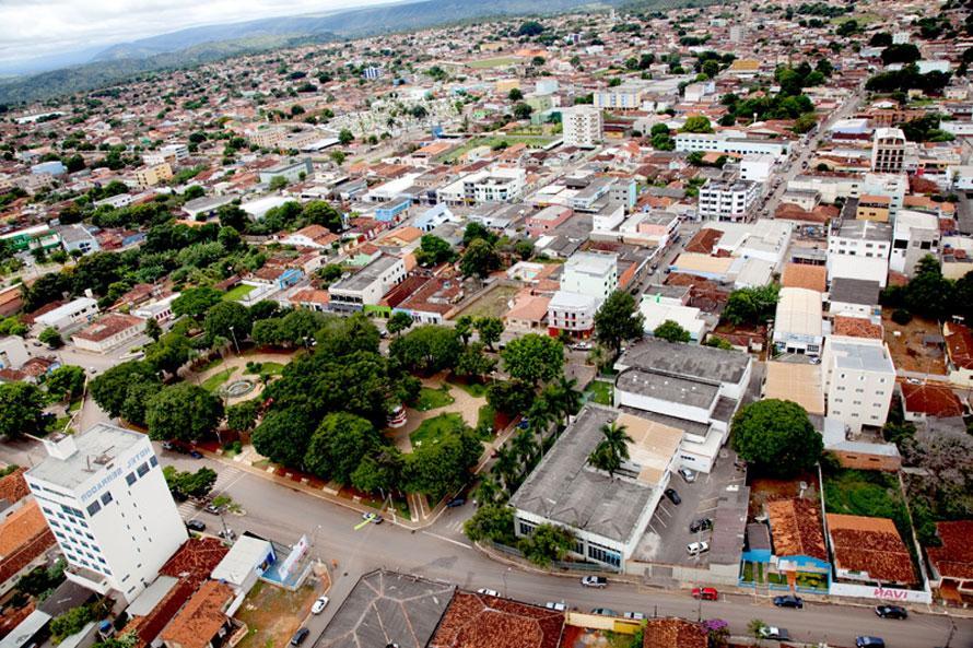 Vista aérea de Formosa-GO.